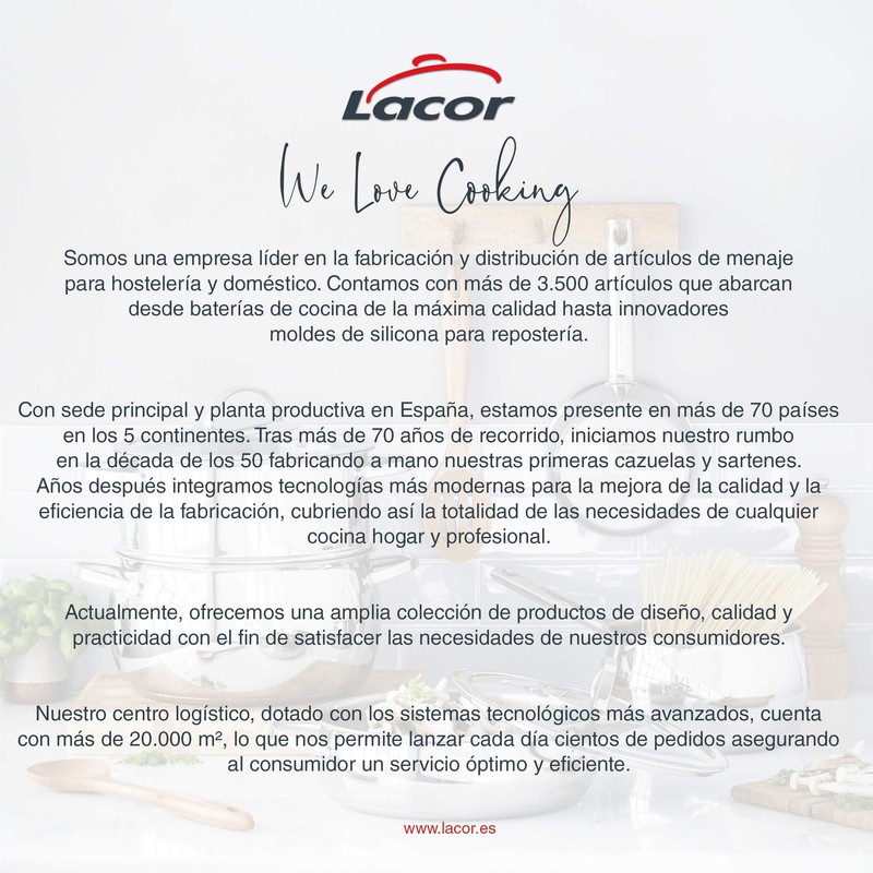 Lacor 67134 Manual Juice Extractor with Measuring Cup Can be