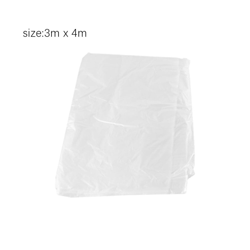 Tiardey Piece Waterproof and Dustproof Sofa Storage Cover, Transparent Sofa