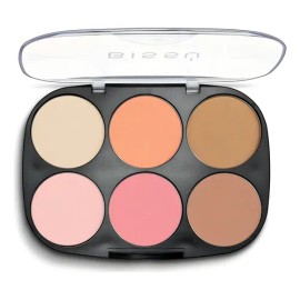Paleta Rostro Bissú Tono 02 La De Cajón Con Iluminador Rubor Bronceador