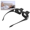 Prism Glasses Stylish Compact Black Large Resin Glass 16cm Frame
