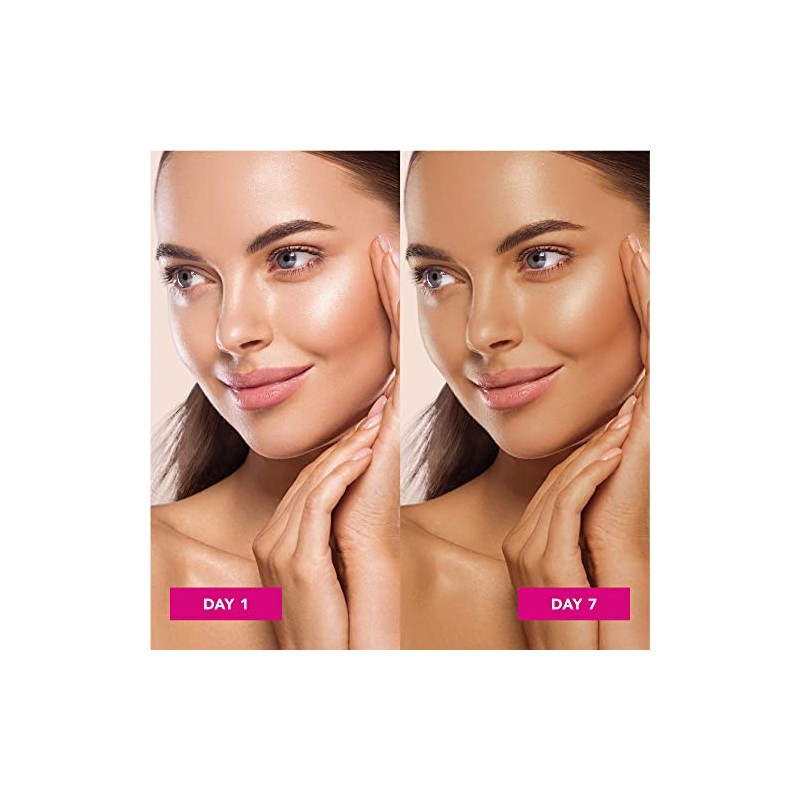 Jergens Glow Face Daily Moisturizer Sunscreen SPF 20, Fair to