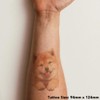 'Cute Akita Dog ' Temporary Tattoo - Water Resistant, Skin-Safe,