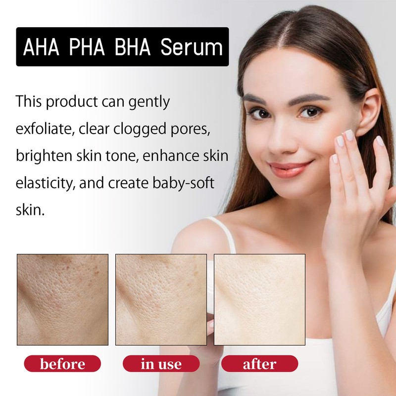 3pcs Fruit Acid Serum 30ml Firming Skin Herbal Extract Oil