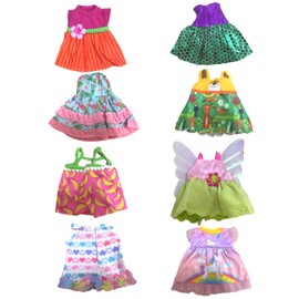 8 Sets Baby Doll Clothes,Baby Alive Clothes Dress Outfits Accessories for 10-12 Inch Girl Dolls,Christmas Birthday New Year Gift for Kids