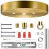 MAYOMAJO 6 Inches Light Canopy Kit with Heavy Duty Replacement