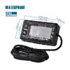 Runleader Digital Self Powered Hour Meter Tachometer,Maintenance Reminder,Alert RPM Reminder,User