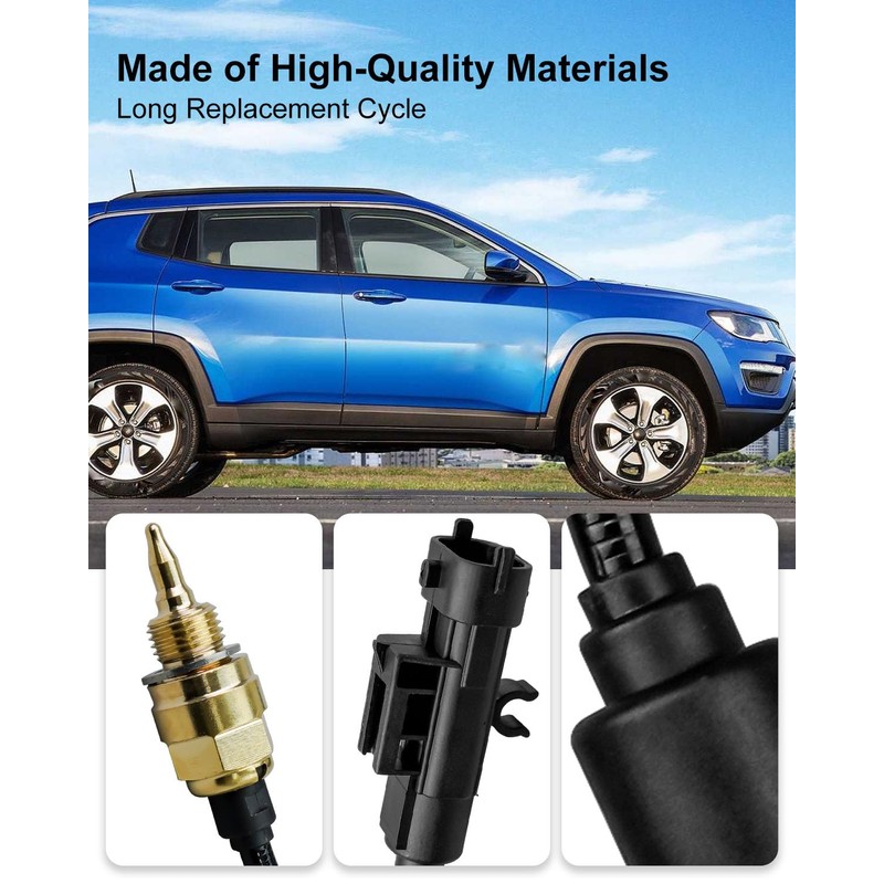 ULZOZN Engine Oil Temperature Sensor Fit for Dodge Dart Jeep