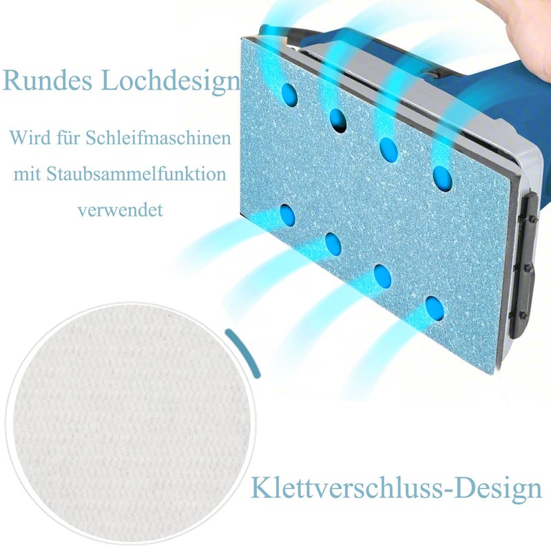 Sanding Sheets Set of 50 Sandpaper Sanding Sheets 70 x
