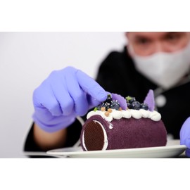 As One Navis 8-9956-13 Nitrile Gloves, Powder-Free, Small, 1 Box (100 Sheets), General Medical Equipment, Food Sanitation Law Compliant