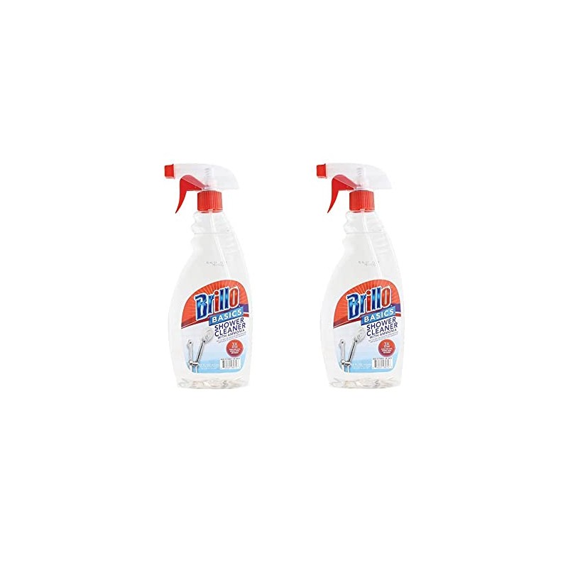Brillo Basics Shower Cleaner 22oz Trigger With Ammonia (Package May
