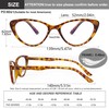 EYEURL 4-Pack Reading Glasses for Women-Cat Eye Blue Light Blocking