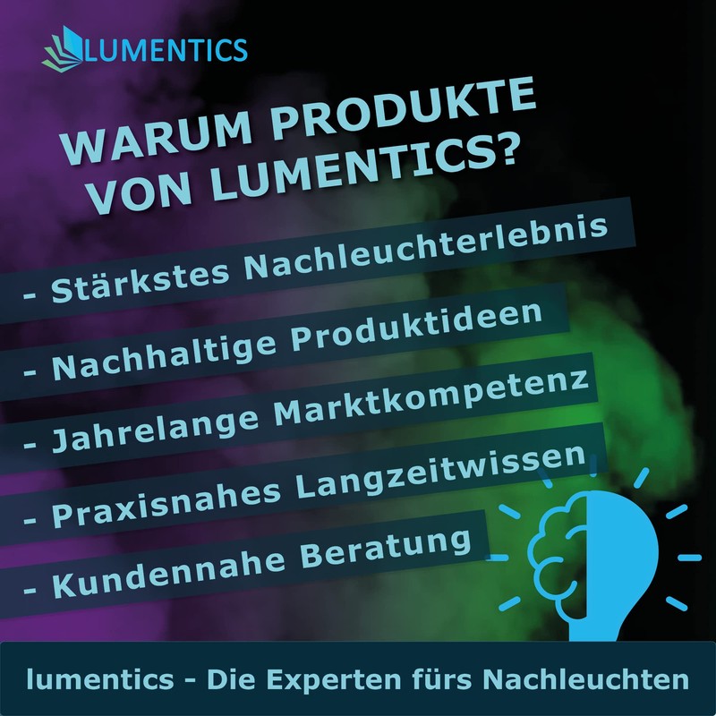 LUMENTICS Premium Luminous Paste - Glow in the Dark Watch