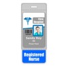 Registered Nurse Badge Buddy Vertical w/Height & Weight Conversion Charts