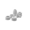 Ateco Universal Pastry Coupler and Cap Set | 7 Piece