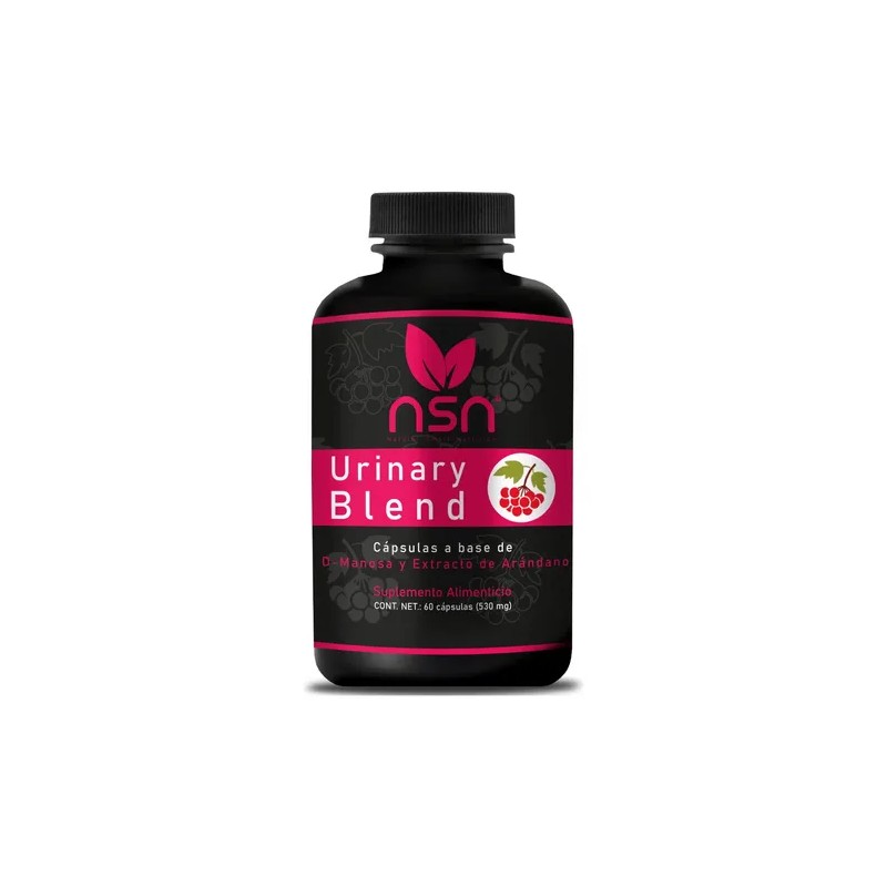 Urinary Blend Vitaminas Tracto Urinario Manosa Extracto Arándano Cápsulas
