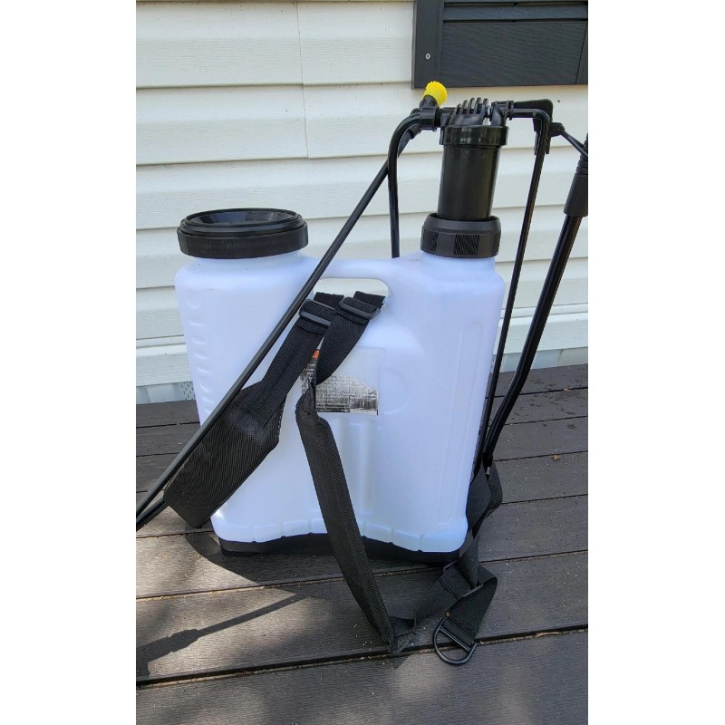 Greenwood 4 Gallon Backpack Sprayer with 4 Nozzles