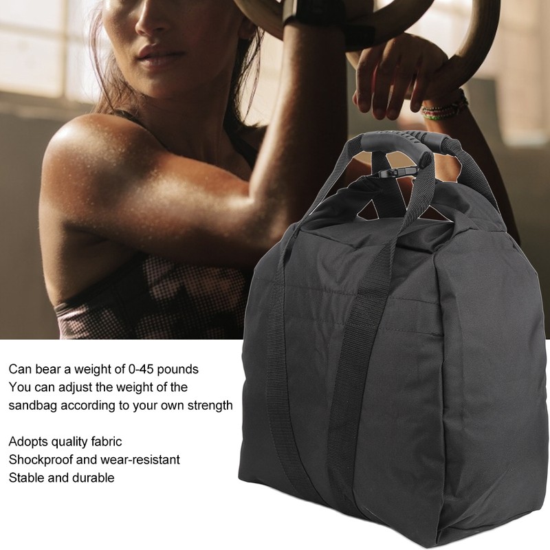 Unfilled Weightlifting Fitness Sandbag Adjustable Gym Body Shaper Power Training