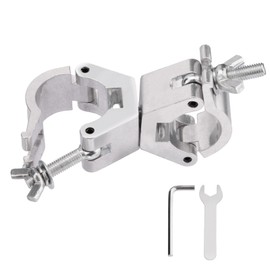 SZSAUTO 360 ° Swivel Truss Clamp - Heavy Duty Aluminum Alloy Clamp for 1.18-1.41 "OD Tubing, Maximum Load 220 Lbs, Truss Swivel Clamp Couple for Bar/Concert/Event/Exhibition/theaters/Stage