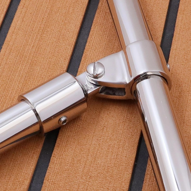 2pcs 25mm Bimini Slide clamp Stainless Steel Marine Grade Boat