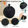 Lunyloer Waterproof Heavy Duty Cable Storage Bag, 2Pcs EV Portable