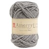 Hamanaka Amelie L Wool Yarn Extra Thick Col.112 Gray Type