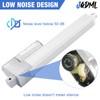 JQDML 12V High Speed Linear Actuator - 4 Inch Stroke,