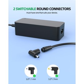 65W 45W AC Charger Fit for Acer TravelMate Laptop - (Replacement for TravelMate Spin B1 B3 P2 P6 X3)