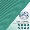 AC400 Replacement Filter Compatible with Purivortex AC400 Air Cleaner Purifier,