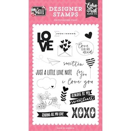 Echo Park Paper Love is All You Need Stamp Set