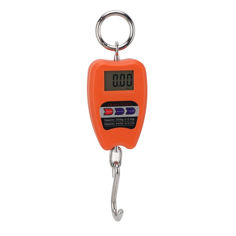 Portable Electronic Scale High Accuracy Digital Hanging Scale 200kg Weight