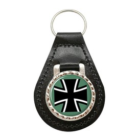 Giftshop UK Federal Defense Forces of Germany (Federal Defense Forces) Leather Keyring
