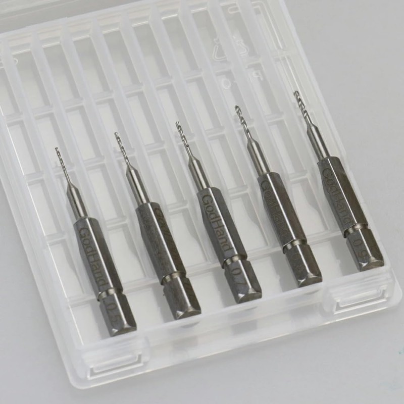 GodHand GH-DBQ-5A Quick Drill Bit Set of 5 (A) Hobby