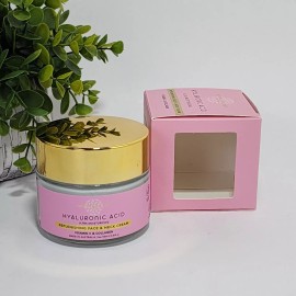 Natural Infusion Hyaluronic Acid Replenishing Face Neck Cream 3.38 oz Collagen