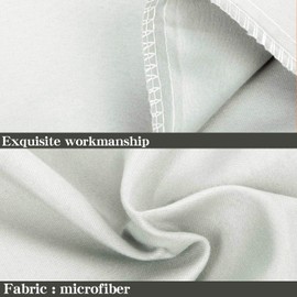 NTBAY King Pillowcase Set - 2 Pack Brushed Microfiber 20x40 Pillowcases - Soft, Wrinkle-Free, Fade-Resistant, Stain-Resistant, Light Grey Pillowcases with Envelope Closure - 20x40 Inches, Light Grey