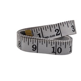 AKSHIDE® Dual Sided Durable Measuring Tape for Body and waist Measure,Crafts, Sewing, Quilting, Home Decor (White)