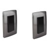 Sanelec Placa Apagador Sencillo Sanelec Toscana Graphite Pack De 2