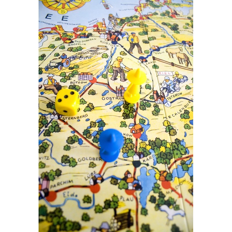 SPIKA Mecklenburg Board Game from 6 Years 2-4 Players