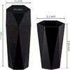 Car Trash Can with Lid, Small Automatic Portable Cup Holder