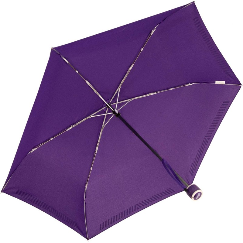 iX-Brella Mini Children's Umbrella, Safety Reflex, Extra Light, berry