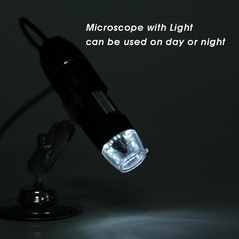 Digital Microscope WiFi USB 500X Microscope Magnifier Handheld 500X Magnification