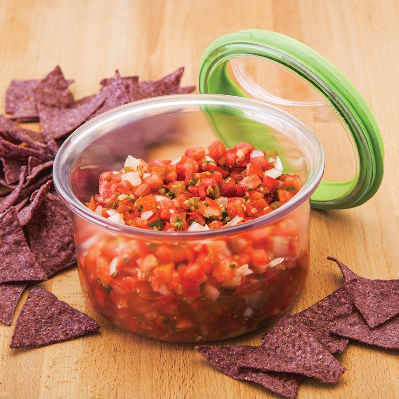 ProKeeper Fresh Guacamole Plastic Kitchen Storage Container with Airtight Lid