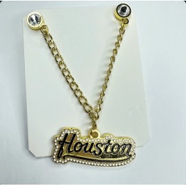 Houston Hat Pin . 2 pieces