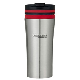 THERMOcafe by Thermos Vacuum Insulated Travel Tumbler, 380ml, Red, HV380R6AUS