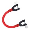 WanFengXue Ski Bungee Fixed Ski Clip Red 14*7*1cm Size Ski