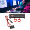 M.2 NGFF NVME SSD Heatsink Quadruple Heat Dissipation 5V Fan