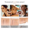 FDEETY Waterproof Light Brown/Dark Brown 3D Magic Eyebrow Pencil with
