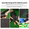TSUOUKL Snooker Handschuhe,Pool Billard Handschuhe,Billiard Pool Cue Gloves,Rutschfeste Poolhandschuhe,Abriebfeste Poolhandschuhe,Verstellbare