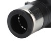 Push To Connect Straight Union Ball Valve Quick Release Pneumatic