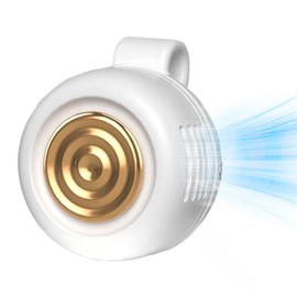 Clip on Fan | 3-Speed Silent Personal Fans | Cordless Ventilador Quiet Cooler Wearable Design for Men Women Mom Dad Neck Desk Car Outdoor Camping