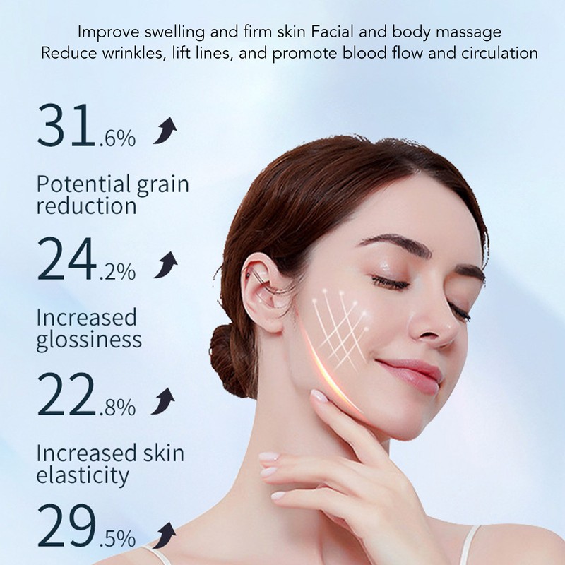 Microcurrent Facial Massager V Face Lifting Wrinkle Removal 3 Levels